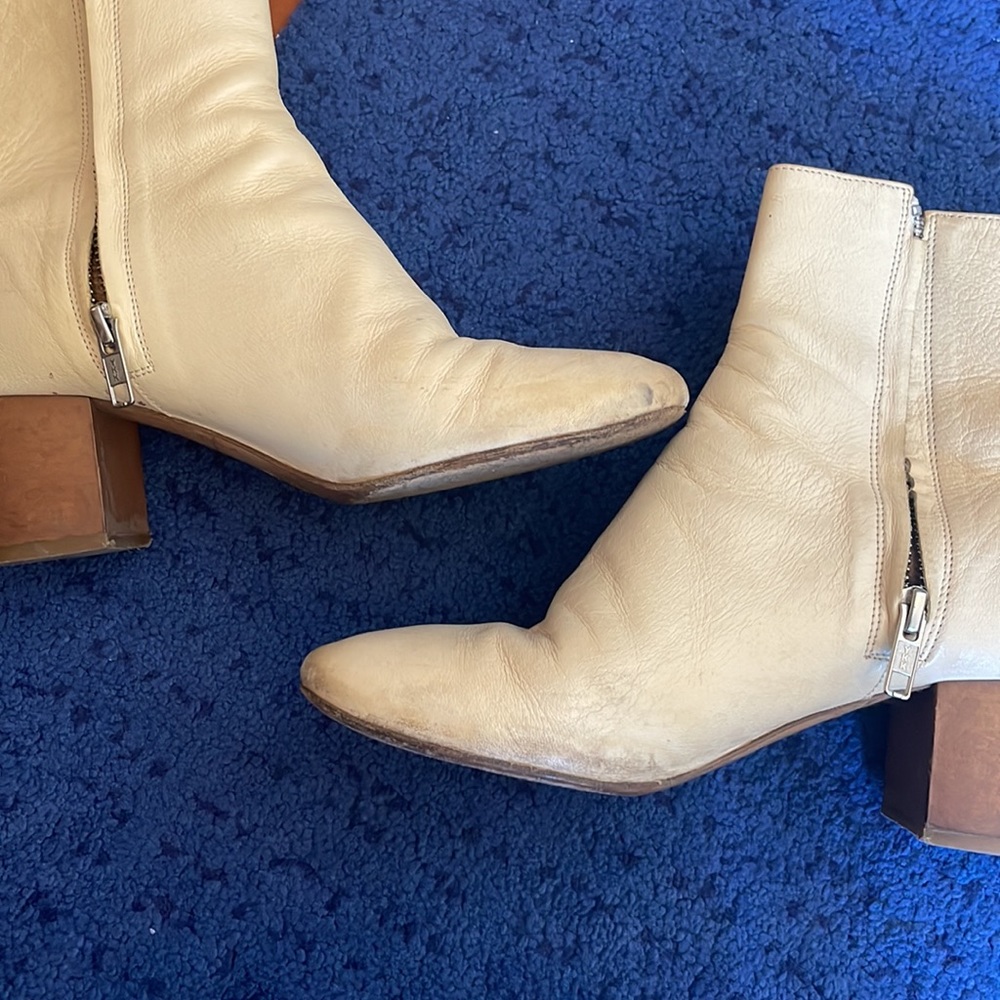 Isabel Marant soft beige leather ankle boot size:37 - Picture 8 of 11